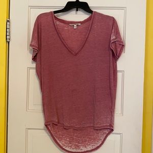 Express One Eleven Pink Oversized Tee